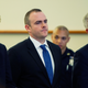 Police Sgt. Hugh Barry (center) is arraigned at Bronx Supreme Court in the death of Deborah Danner on May 31, 2017, in New York City. (Gregg Vigliotti/the New York Times via AP/Pool/File)